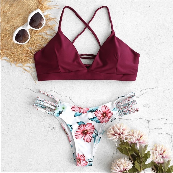 Other - Super Cute Flower 🌺 Push Up Bikini